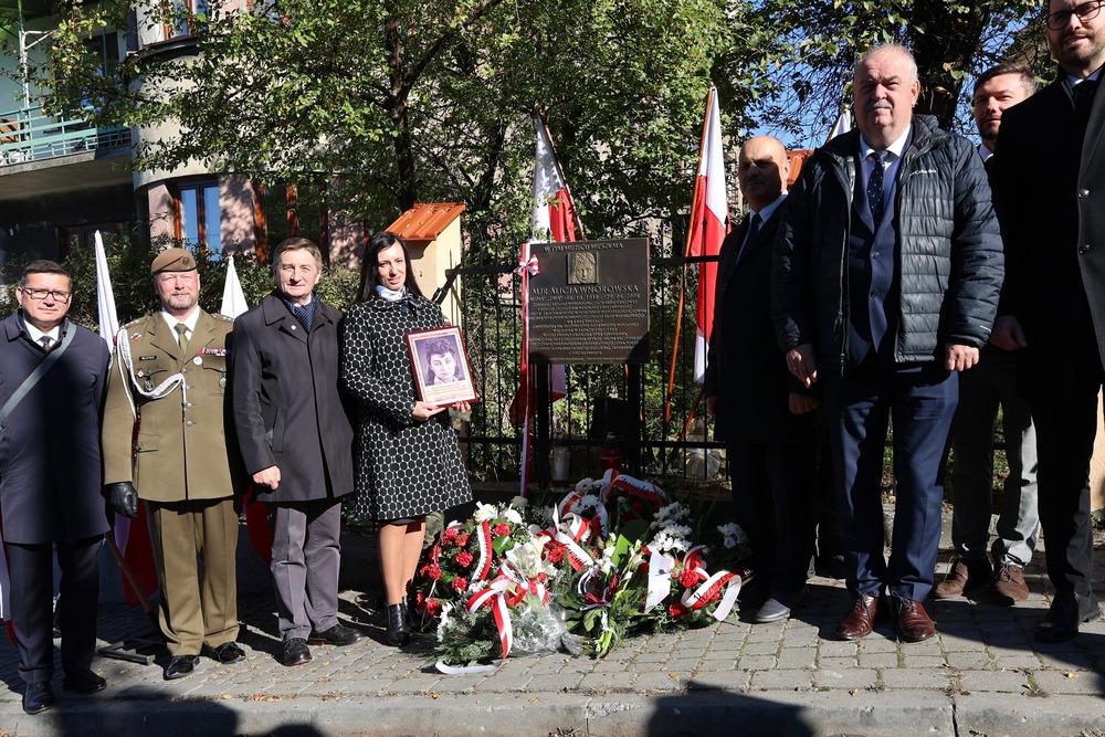 Uroczystości upamiętniające mjr Alicję Wnorowską – Przemyśl, 20 października 2024. Fot. Katarzyna Gajda-Bator (IPN)