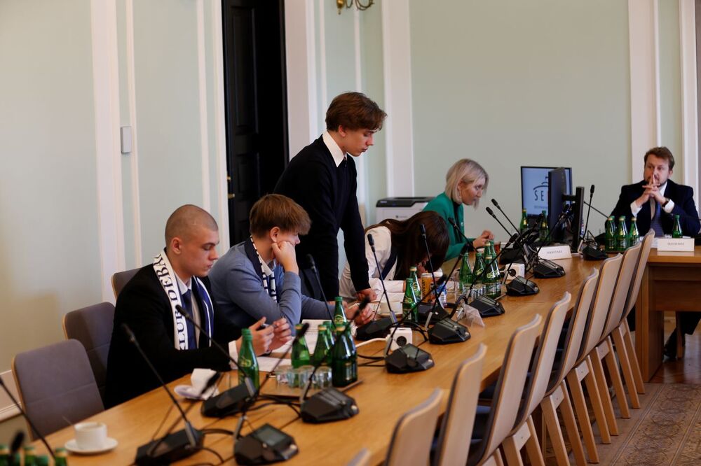 Pierwszy dzień finałowego etapu IX Turnieju Debat Historycznych IPN – Warszawa, 21 października 2024. Fot. Rafał Pękalski (IPN)