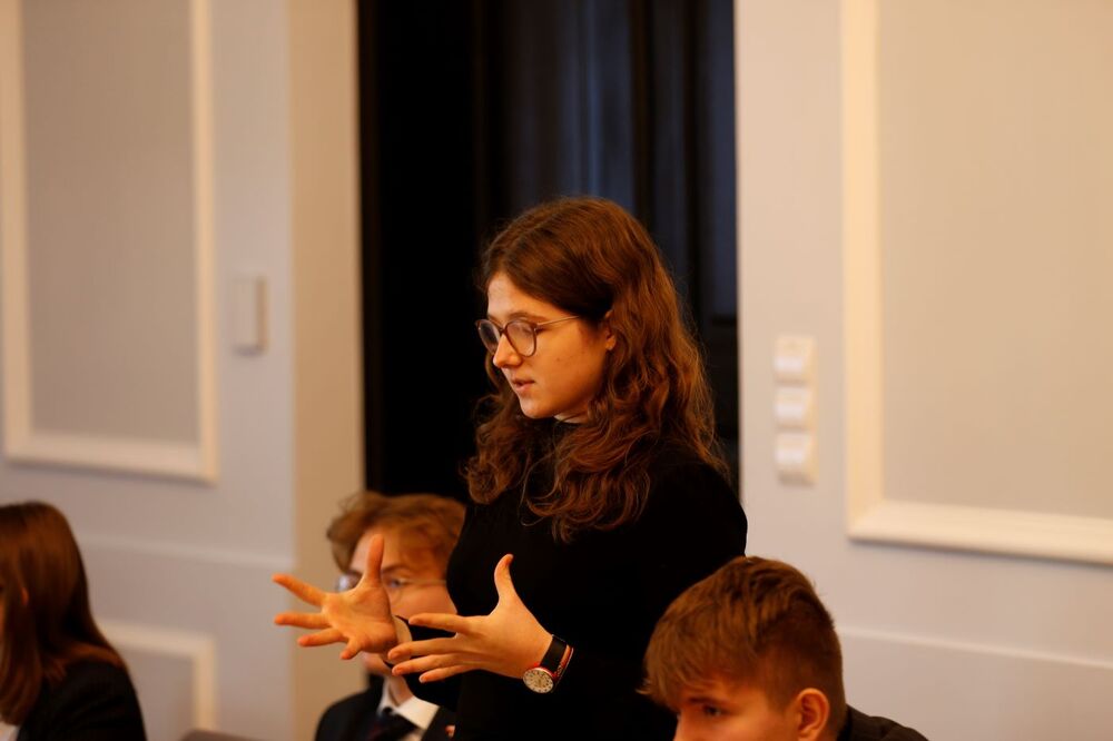 Pierwszy dzień finałowego etapu IX Turnieju Debat Historycznych IPN – Warszawa, 21 października 2024. Fot. Rafał Pękalski (IPN)