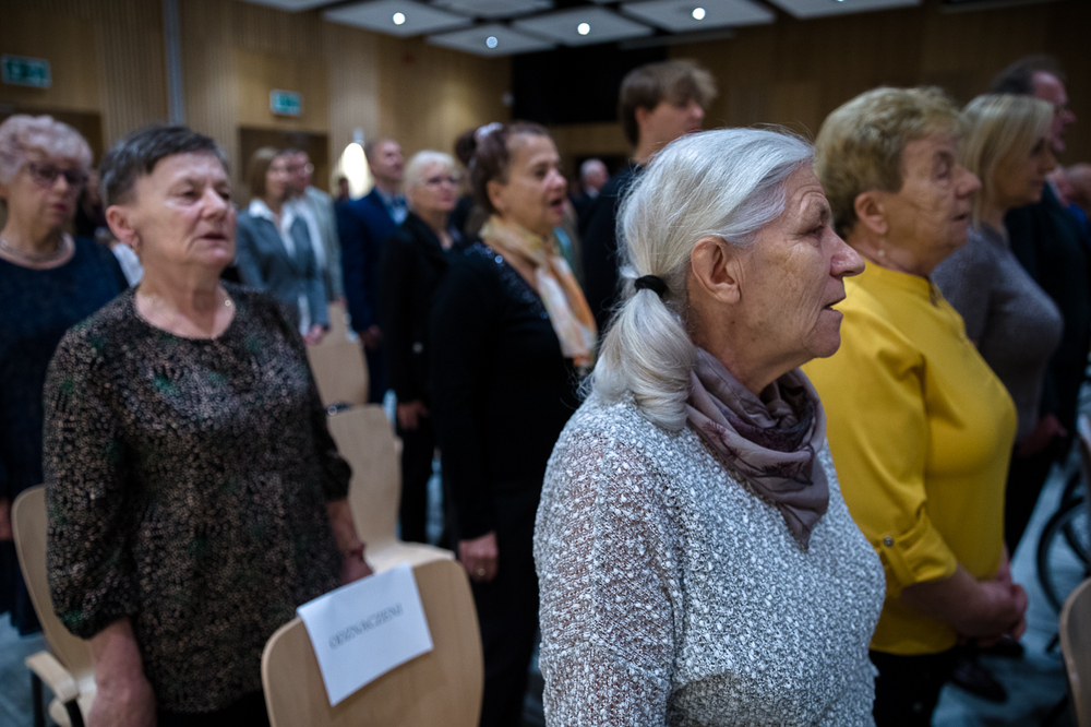 Uroczystość wręczenia Krzyży Wolności i Solidarności – Kielce, 18 października 2024. Fot. Sławek Kasper (IPN)
