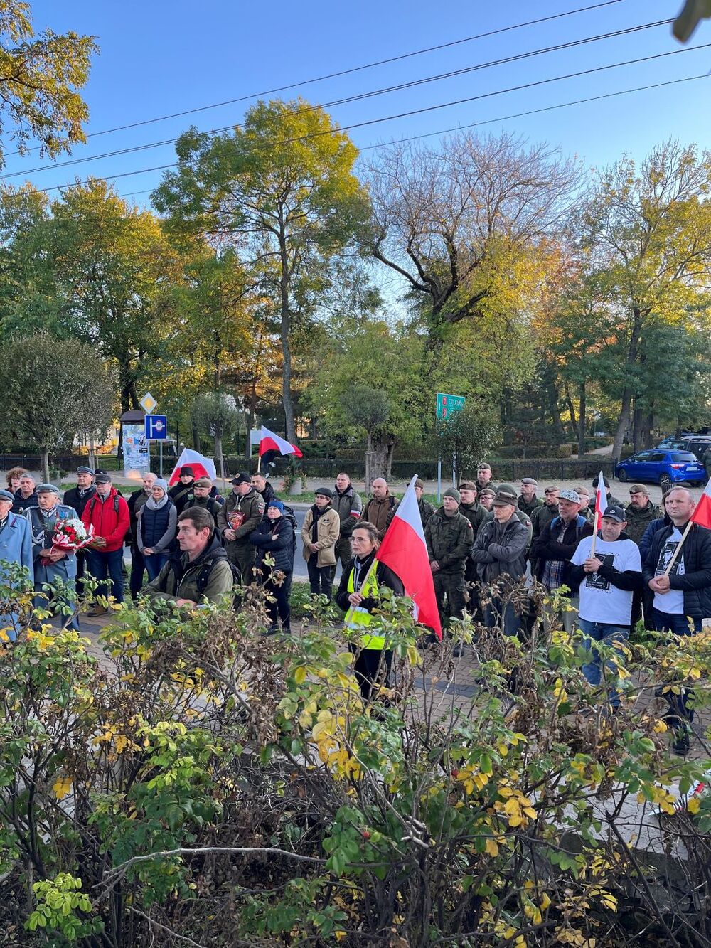 IX Marsz Szlakiem Józefa Franczaka ps. Laluś – Piaski, 19 października 2024. Fot. dr hab. Jacek Romanek (IPN)