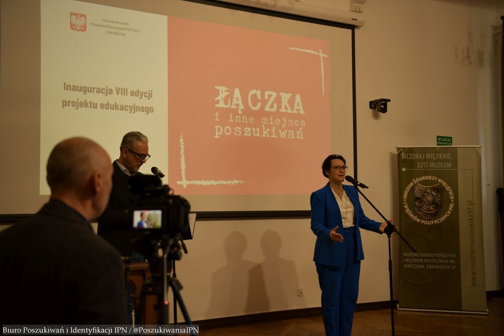 Wystartowała VIII edycja projektu „Łączka i inne miejsca poszukiwań” – Warszawa, 23 października 2024. Fot. IPN