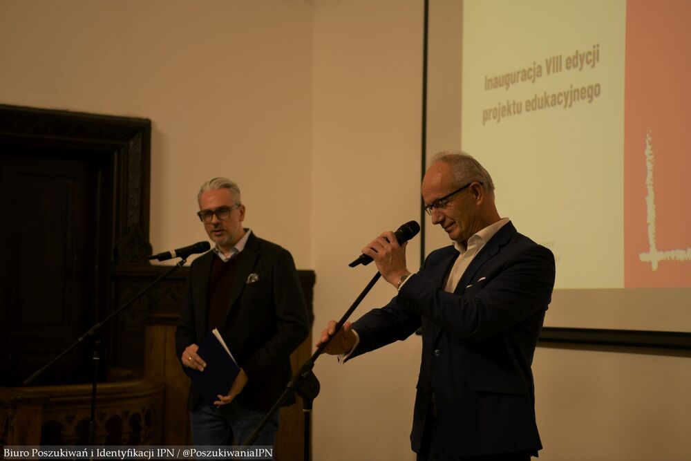 Wystartowała VIII edycja projektu „Łączka i inne miejsca poszukiwań” – Warszawa, 23 października 2024. Fot. IPN