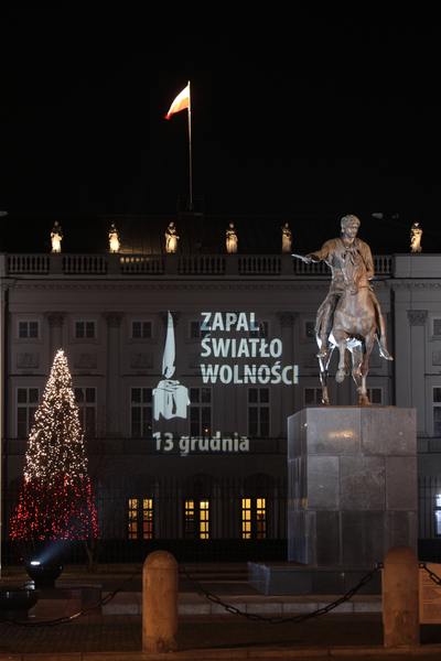 Pałac Prezydencki. Fot. Piotr Życieński (IPN)