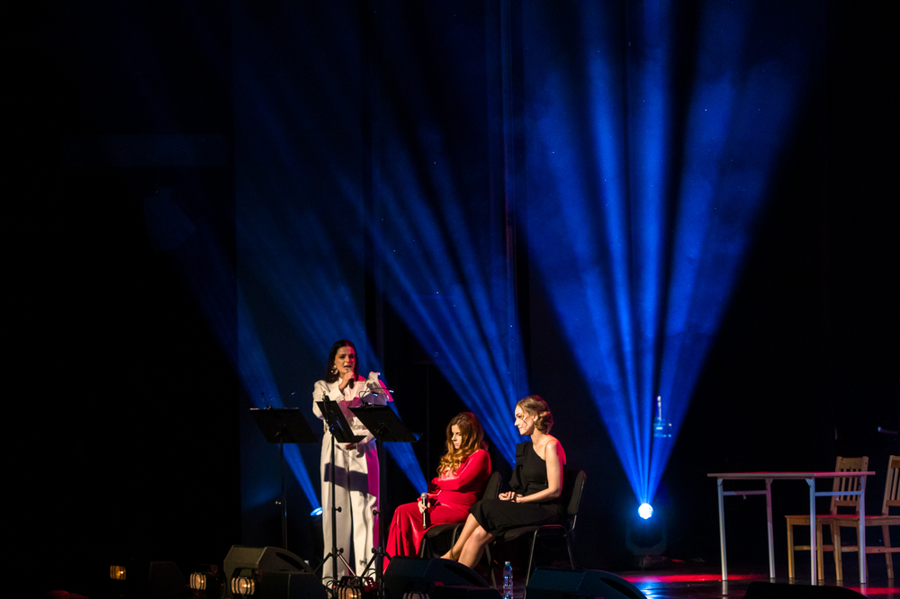 Widowisko muzyczne „Nauka o miłości, odwadze i Krzyżu” – Lublin, 22 października 2024. Fot. Sławek Kasper (IPN)