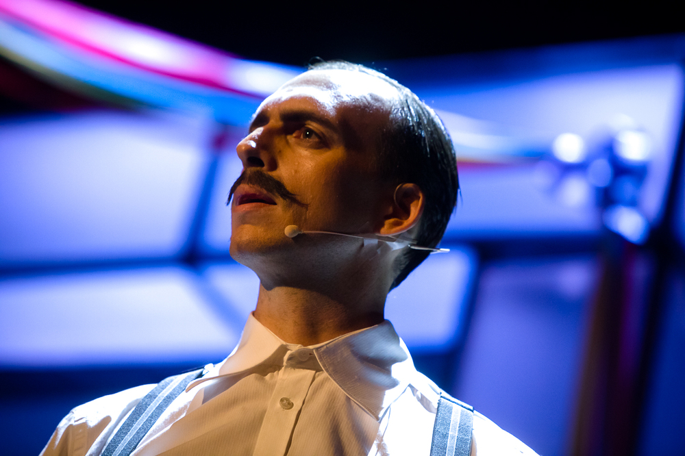 Spektakl „Trzy razy ON. Rzecz o Wincentym Witosie” – Tarnów, 26 października 2024. Fot. Sławek Kasper (IPN)