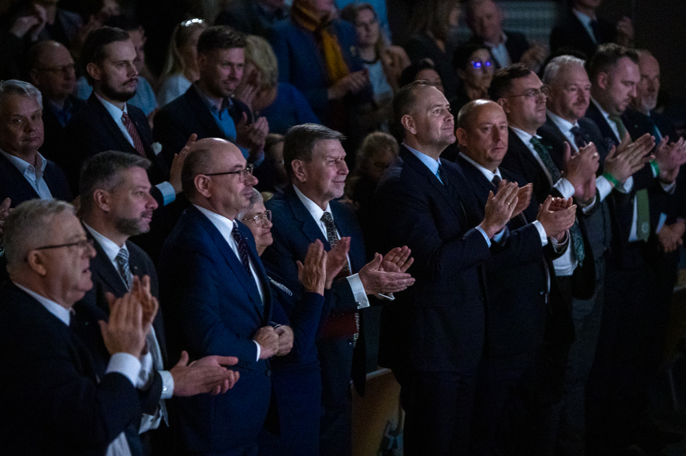 Spektakl „Trzy razy ON. Rzecz o Wincentym Witosie” – Tarnów, 26 października 2024. Fot. Sławek Kasper (IPN)