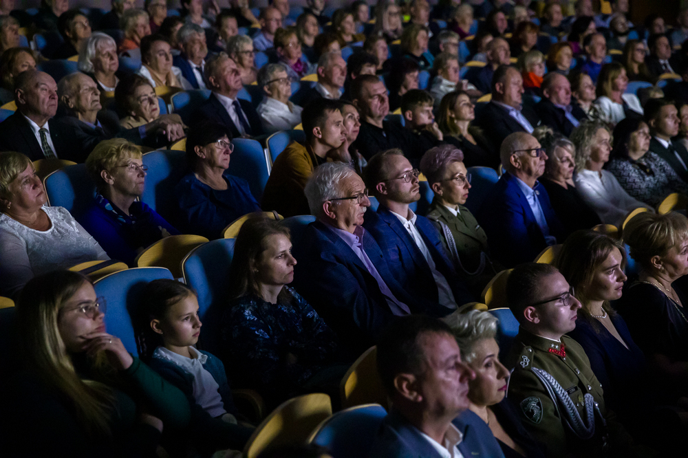 Spektakl „Trzy razy ON. Rzecz o Wincentym Witosie” – Tarnów, 26 października 2024. Fot. Sławek Kasper (IPN)