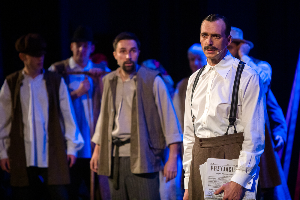 Spektakl „Trzy razy ON. Rzecz o Wincentym Witosie” – Tarnów, 26 października 2024. Fot. Sławek Kasper (IPN)