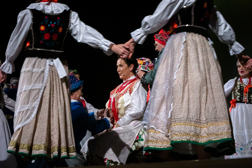 Spektakl „Trzy razy ON. Rzecz o Wincentym Witosie” – Tarnów, 26 października 2024. Fot. Sławek Kasper (IPN)