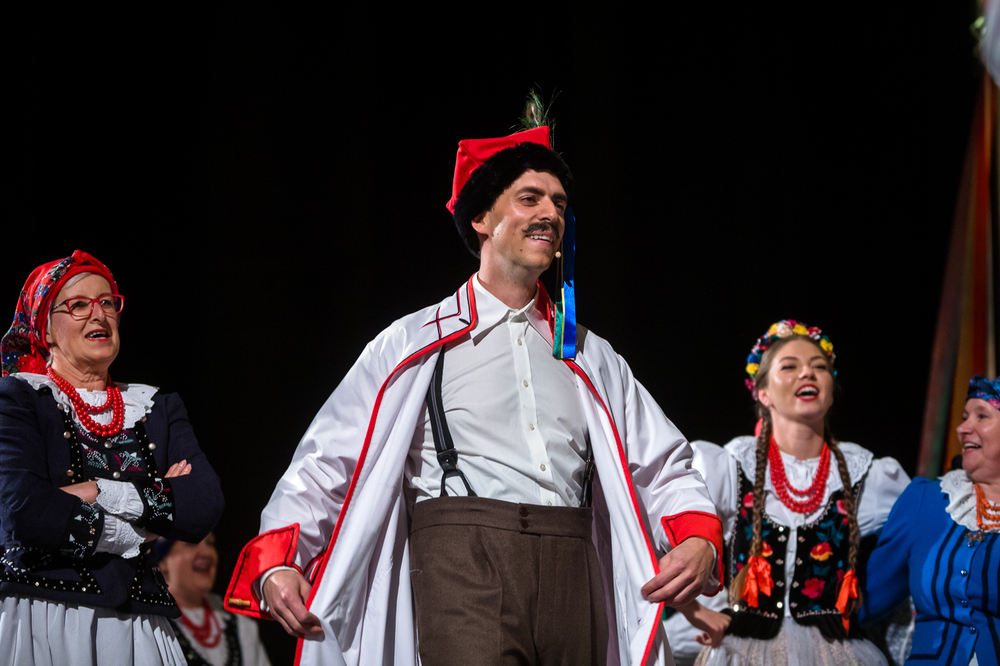 Spektakl „Trzy razy ON. Rzecz o Wincentym Witosie” – Tarnów, 26 października 2024. Fot. Sławek Kasper (IPN)