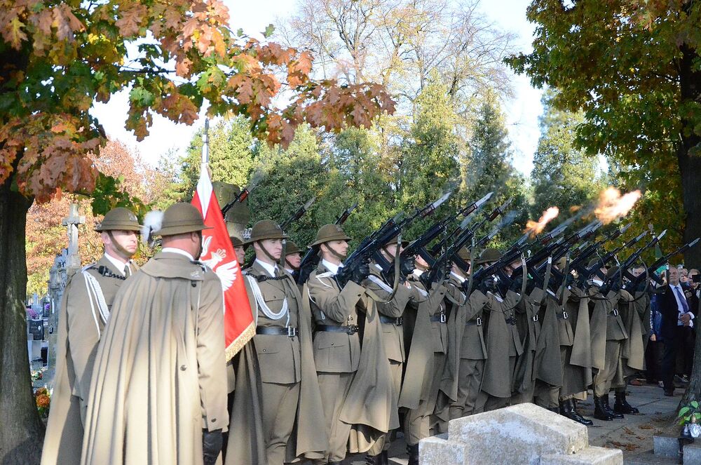 Zaduszki Witosowe w Wierzchosławicach – 27 października 2024. Fot. Janusz Ślęzak (IPN)