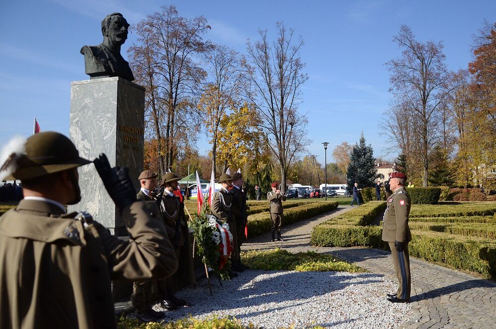 Zaduszki Witosowe w Wierzchosławicach – 27 października 2024. Fot. Janusz Ślęzak (IPN)