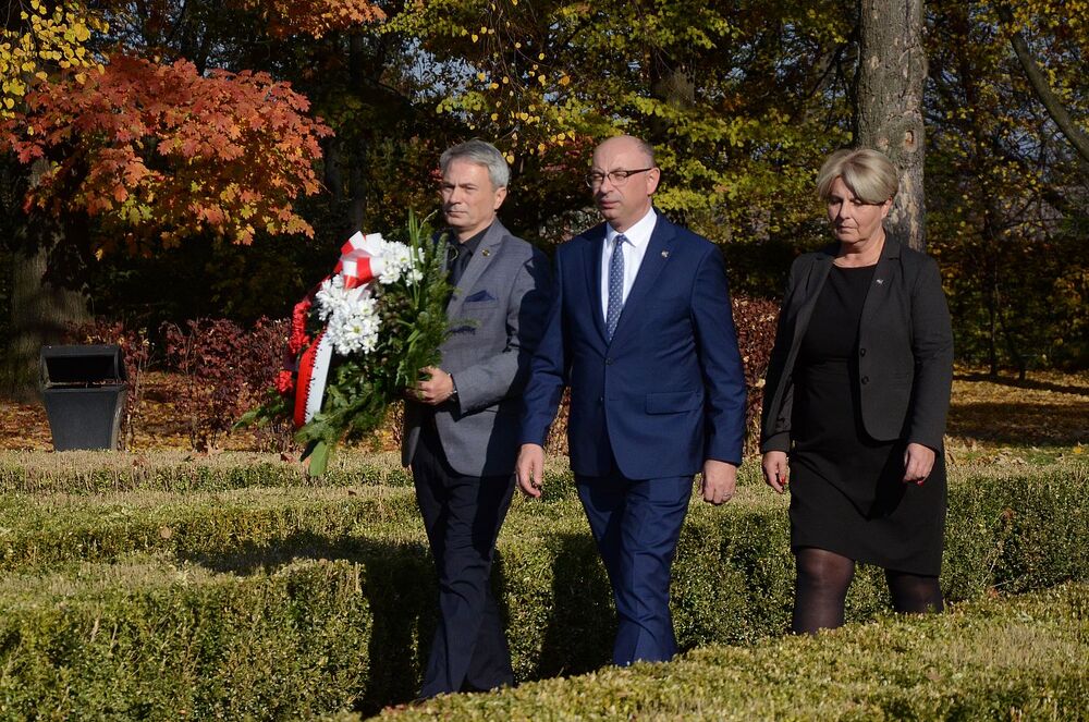 Zaduszki Witosowe w Wierzchosławicach – 27 października 2024. Fot. Janusz Ślęzak (IPN)