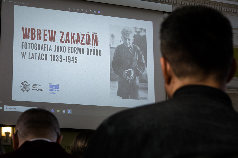 Konferencja naukowa „Wbrew zakazom. Fotografia jako forma oporu w latach 1939–1945” – Warszawa, 28 października 2024. Fot. Sławek Kasper (IPN)