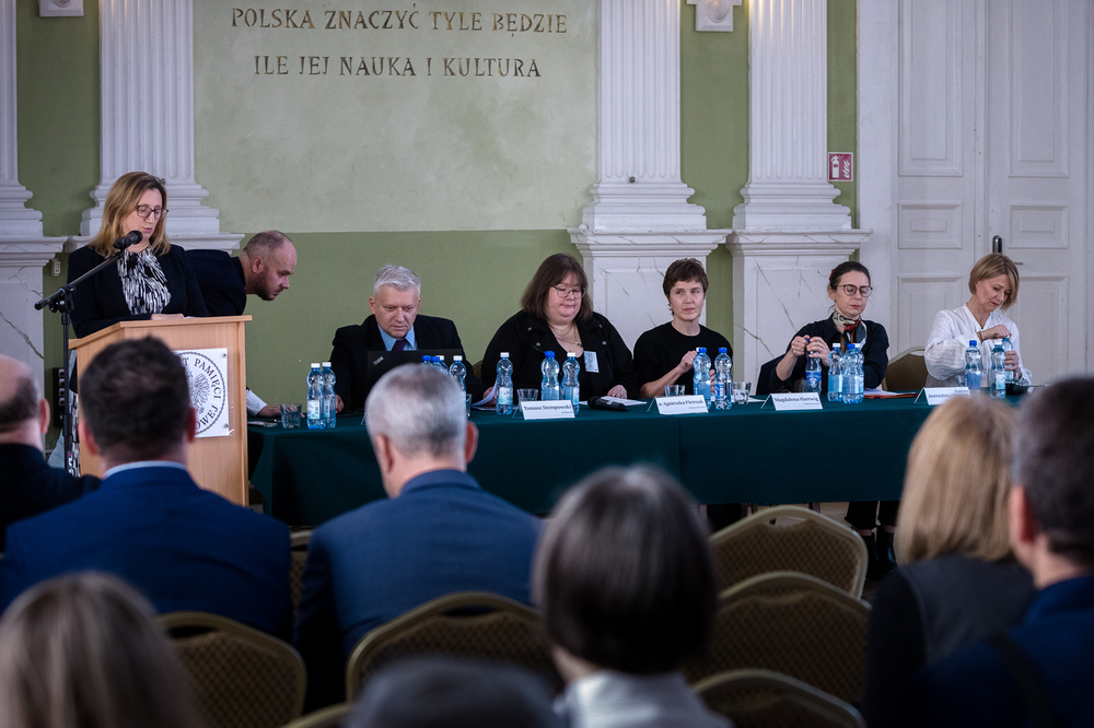 Konferencja naukowa „Wbrew zakazom. Fotografia jako forma oporu w latach 1939–1945” – Warszawa, 28 października 2024. Fot. Sławek Kasper (IPN)