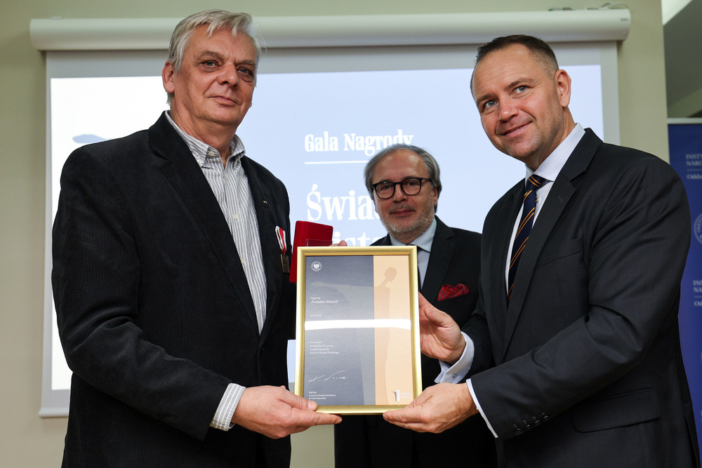 Gala XIII edycji nagrody Świadek Historii – Kraków, 29 października 2024. Fot. Mikołaj Bujak (IPN)