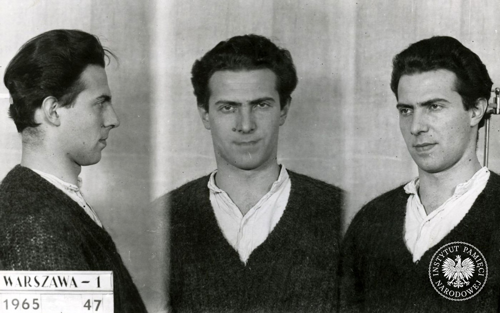 Zdjęcie sygnalne Karola Modzelewskiego, 1965 r. (fot. z zasobu AIPN)