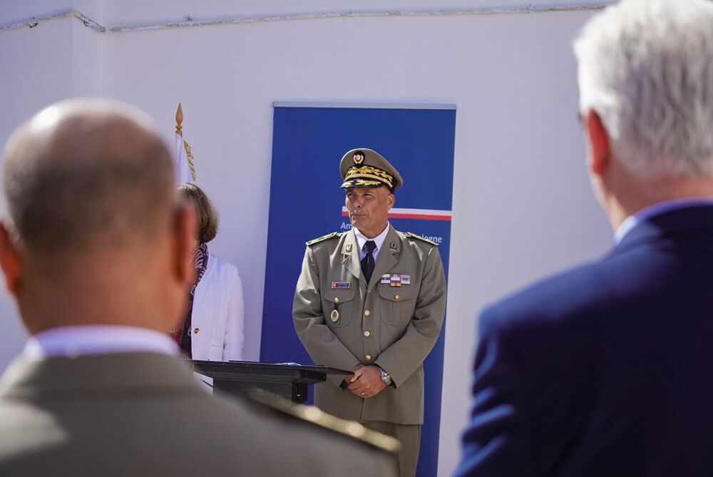 Delegacja Instytutu Pamięci Narodowej w Tunezji – 28–29 października 2024. Na zdj. generał Samir Chemi. Fot. Mateusz Niegowski (IPN)