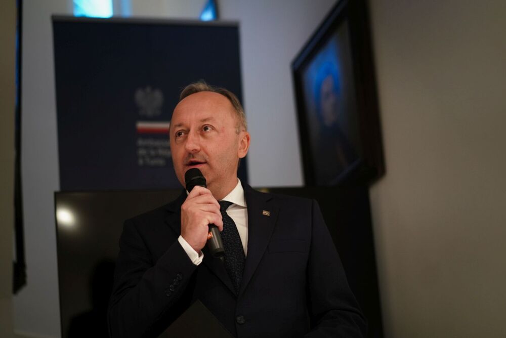 Delegacja Instytutu Pamięci Narodowej w Tunezji – 28–29 października 2024. Na zdj. zastępca prezesa IPN dr hab. Karol Polejowski. Fot. Mateusz Niegowski (IPN)