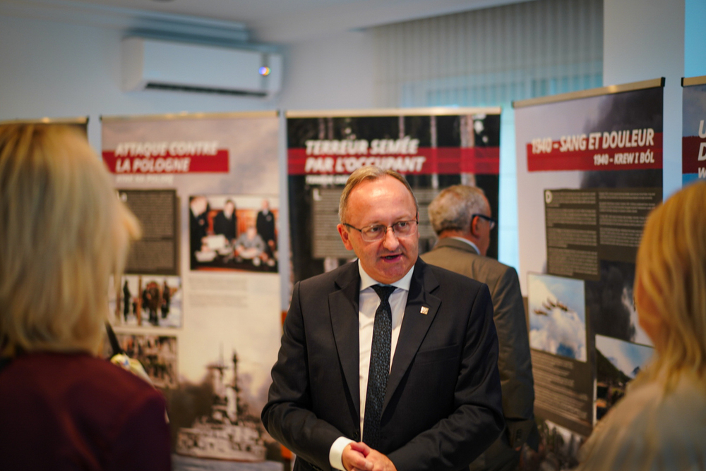 Delegacja Instytutu Pamięci Narodowej w Tunezji – 28–29 października 2024. Na zdj. zastępca prezesa IPN dr hab. Karol Polejowski. Fot. Mateusz Niegowski (IPN)