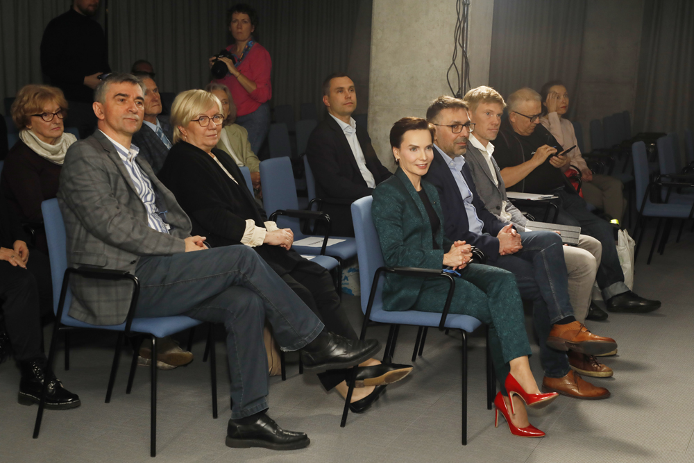 Spotkanie „Milicja kontra pisarze. Teczka Rymkiewicza” – Warszawa, 29 października 2024. Fot. Piotr Życieński (IPN)