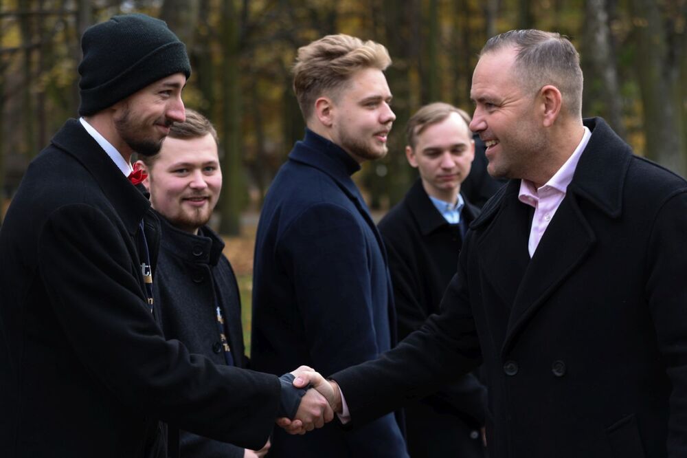 Konferencja prasowa na temat projektu IPN „Straty osobowe i ofiary represji pod okupacją niemiecką w latach 1939–1945” – Gdańsk, 31 października 2024. Fot. Mikołaj Bujak (IPN)