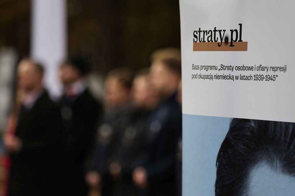 Konferencja prasowa na temat projektu IPN „Straty osobowe i ofiary represji pod okupacją niemiecką w latach 1939–1945” – Gdańsk, 31 października 2024. Fot. Mikołaj Bujak (IPN)