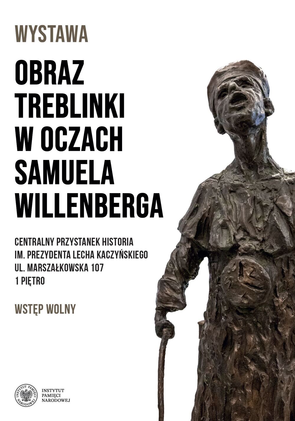 Wystawa „Obraz Treblinki w oczach Samuela Willenberga” w Centralnym Przystanku Historia im. Lecha Kaczyńskiego w Warszawie