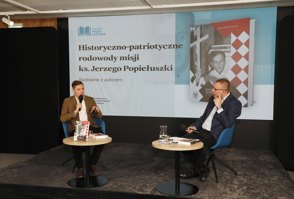 Spotkanie z cyklu „Książki Pełne Historii” – Warszawa, 30 października 2024. Fot. Piotr Życieński (IPN)