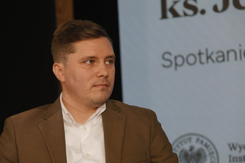 Spotkanie z cyklu „Książki Pełne Historii”. Na zdj. Grzegorz Szczecina – Warszawa, 30 października 2024. Fot. Piotr Życieński (IPN)