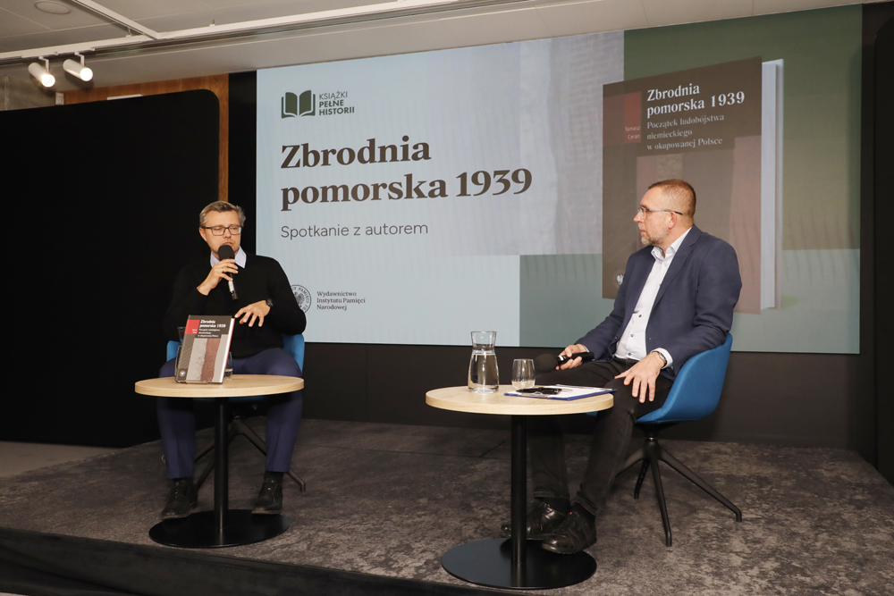Spotkanie z cyklu „Książki Pełne Historii” – Warszawa, 30 października 2024. Fot. Piotr Życieński (IPN)