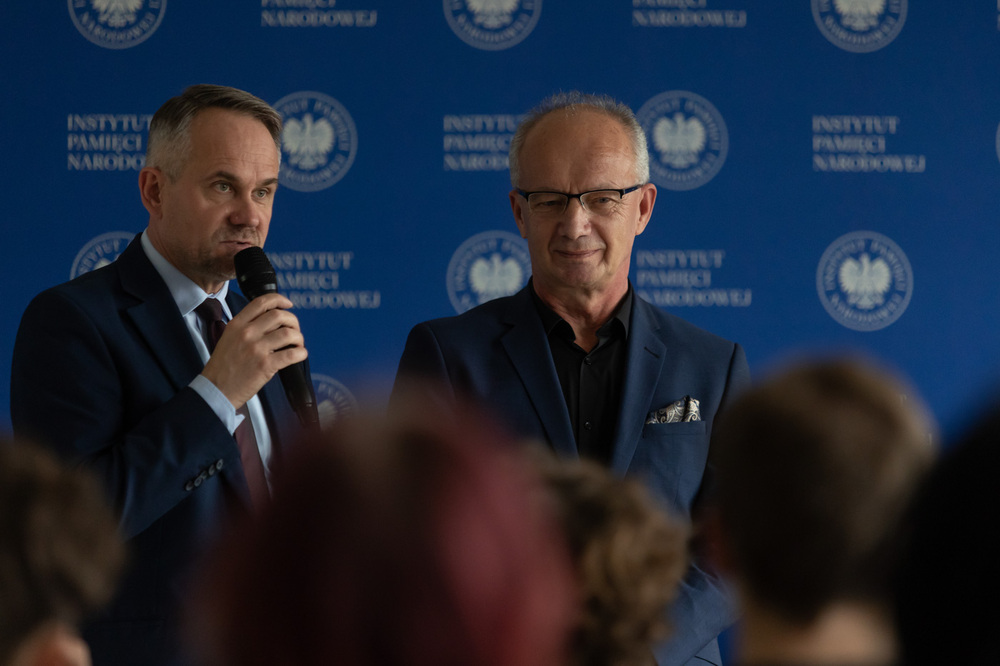 Inauguracja projektu „Łączka i inne miejsca poszukiwań” w Gdańsku – 30 października 2024. Fot. Roman Jocher