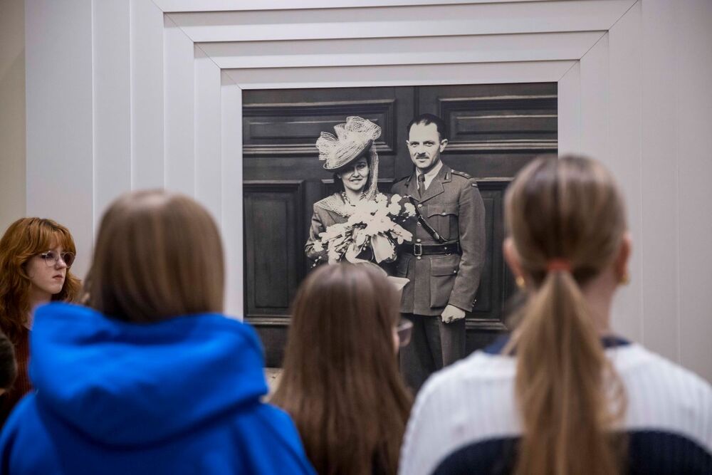 Lekcja archiwalna towarzysząca wystawie „Droga i dziedzictwo. Dzieje rodziny Moszoro” – Warszawa, 7 listopada 2024. Fot. Katarzyna Adamów (IPN)