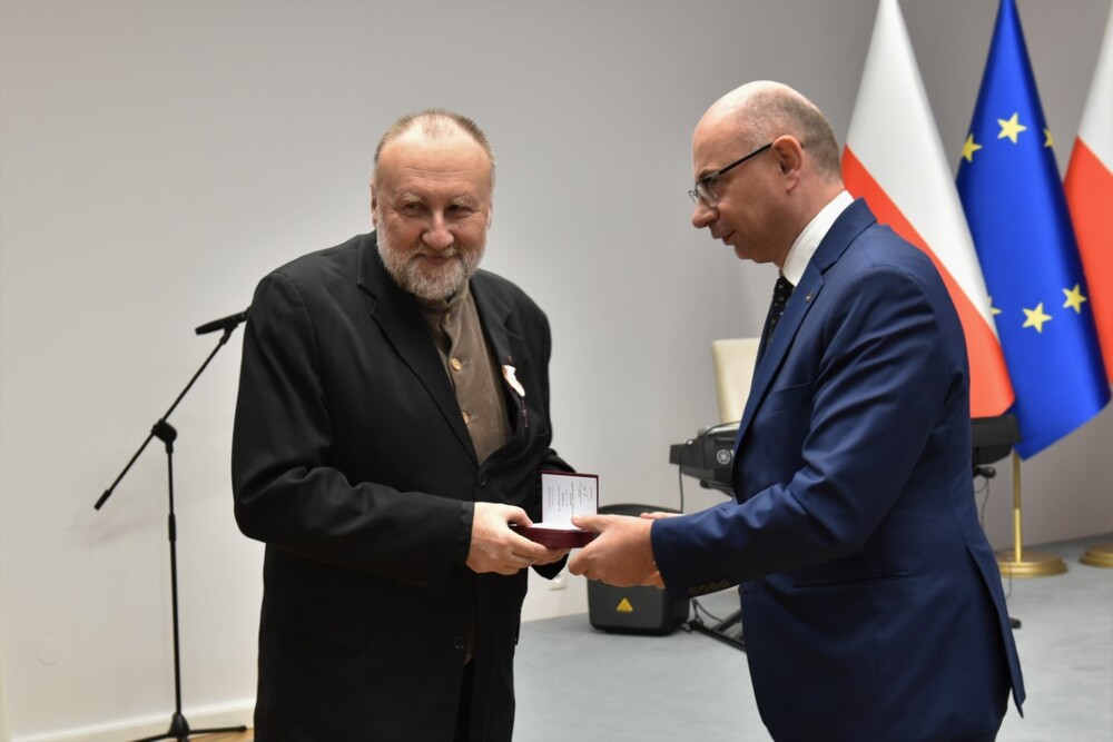 W Krakowie wręczono Krzyże Wolności i Solidarności – Kraków, 8 listopada 2024. Fot. Żaneta Wierzgacz (IPN)