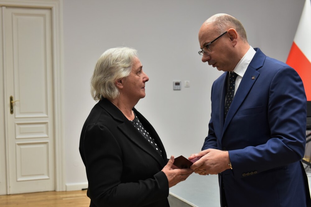 W Krakowie wręczono Krzyże Wolności i Solidarności – Kraków, 8 listopada 2024. Fot. Żaneta Wierzgacz (IPN)