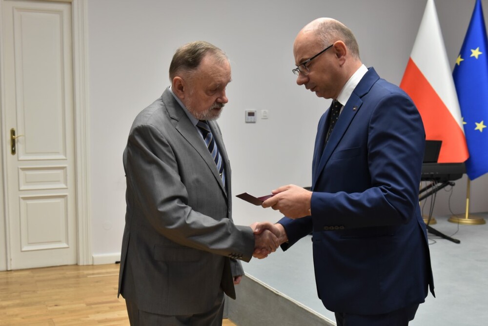 W Krakowie wręczono Krzyże Wolności i Solidarności – Kraków, 8 listopada 2024. Fot. Żaneta Wierzgacz (IPN)