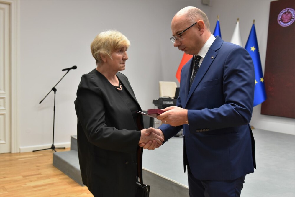 W Krakowie wręczono Krzyże Wolności i Solidarności – Kraków, 8 listopada 2024. Fot. Żaneta Wierzgacz (IPN)