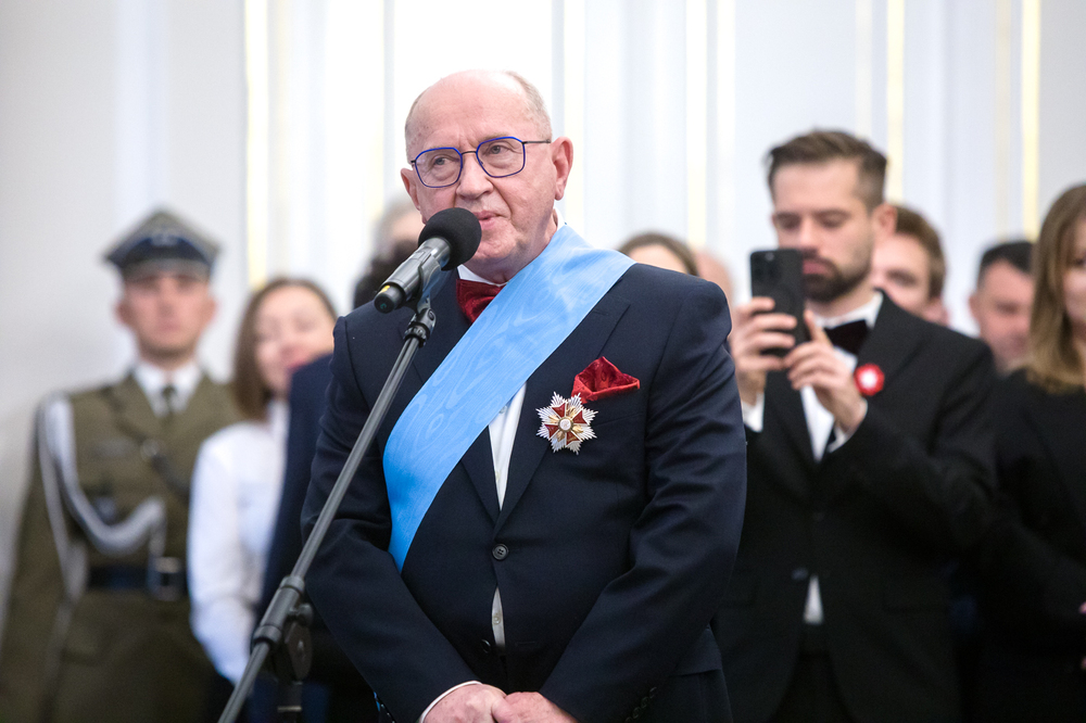 Uroczystość wręczenia odznaczeń państwowych z okazji Narodowego Święta Niepodległości – Warszawa, 11 listopada 2024. Fot. Sławek Kasper (IPN)