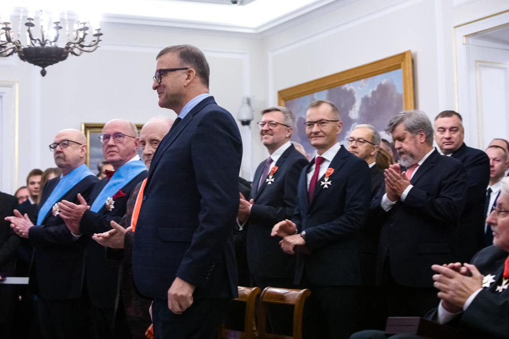 Uroczystość wręczenia odznaczeń państwowych z okazji Narodowego Święta Niepodległości – Warszawa, 11 listopada 2024. Fot. Sławek Kasper (IPN)