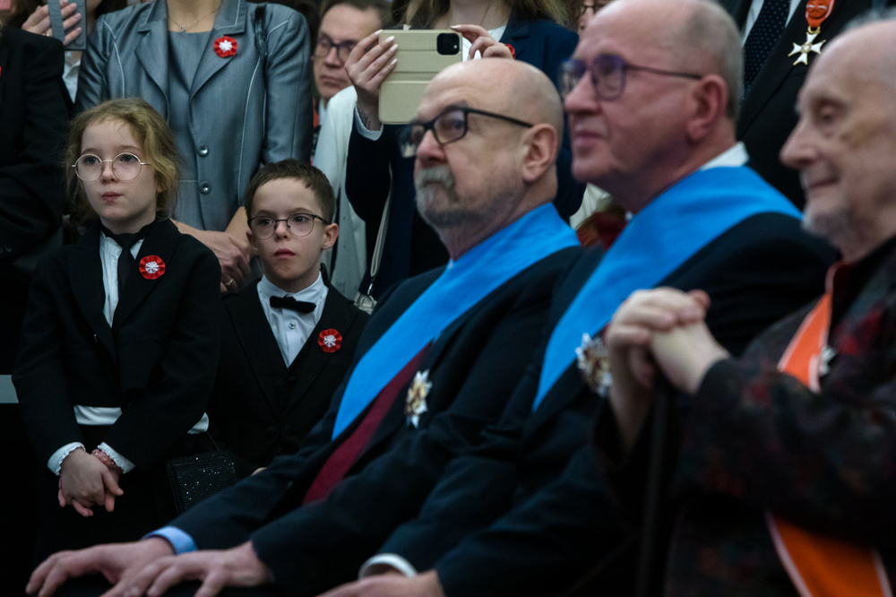 Uroczystość wręczenia odznaczeń państwowych z okazji Narodowego Święta Niepodległości – Warszawa, 11 listopada 2024. Fot. Sławek Kasper (IPN)