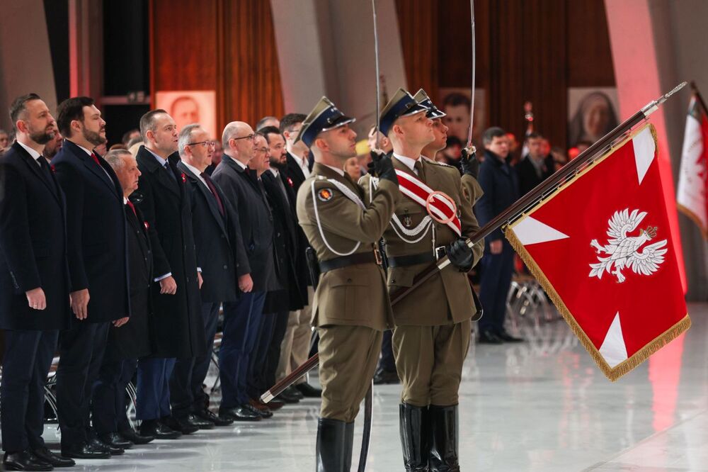 Centralne obchody Narodowego Święta Niepodległości. Msza święta w intencji ojczyzny w Świątyni Opatrzności Bożej  – Warszawa, 11 listopada 2024. Fot. Mikołaj Bujak (IPN)