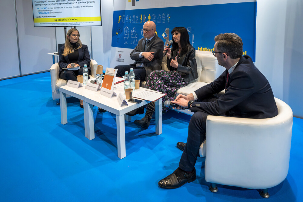 Strefa czasopism IPN w ramach Targów Książki w Katowicach – 8–10 listopada 2024. Fot. Krzysztof Łojko (IPN)