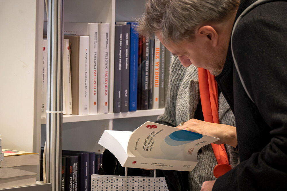 Strefa czasopism IPN w ramach Targów Książki w Katowicach – 8–10 listopada 2024. Fot. Krzysztof Łojko (IPN)