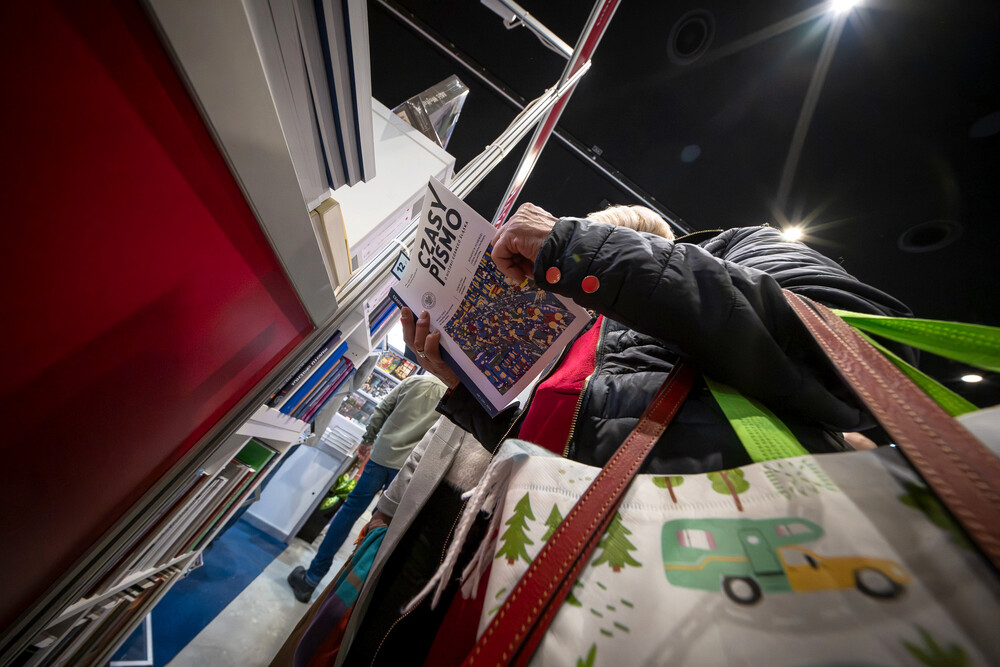 Strefa czasopism IPN w ramach Targów Książki w Katowicach – 8–10 listopada 2024. Fot. Krzysztof Łojko (IPN)