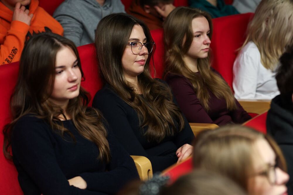 Prezes IPN na spotkaniu z młodzieżą – Chełm, 12 listopada 2024. Fot. Mikołaj Bujak (IPN)