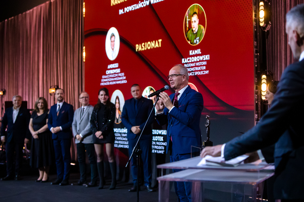 Gala Nagrody BohaterONy 2024 im. Powstańców Warszawskich – Warszawa, 12 listopada 2024. Fot. Sławek Kasper (IPN)