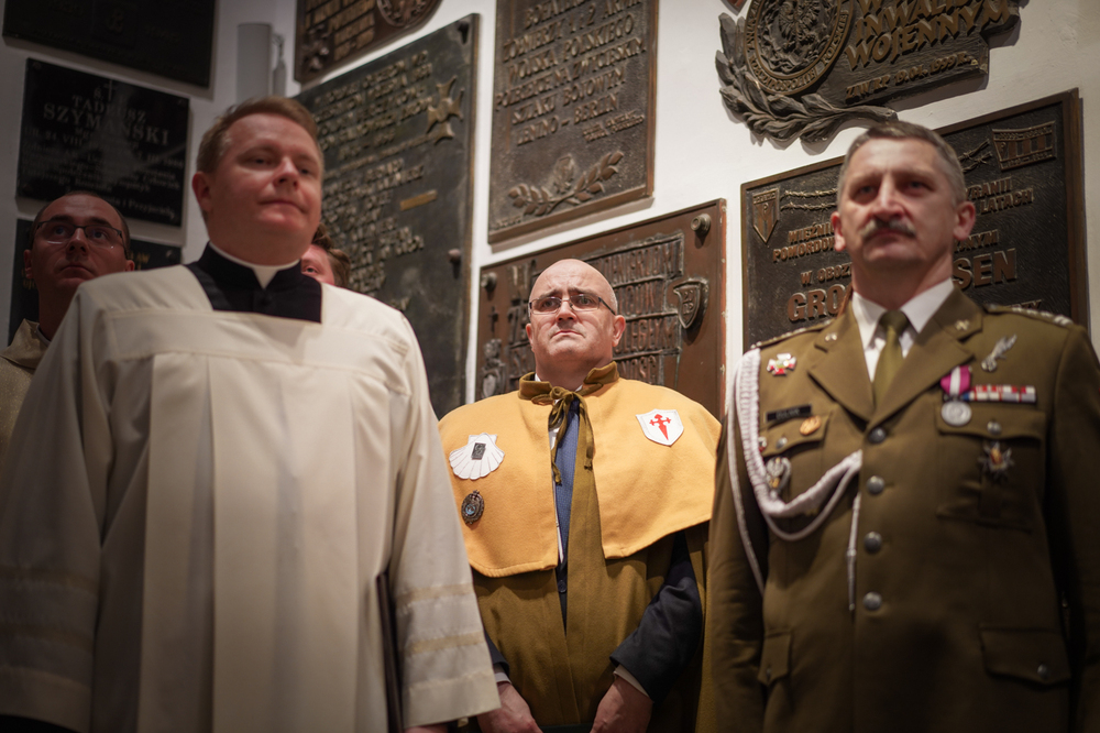 Tablica upamiętniająca Rosy Bailly – Warszawa, 13 listopada 2024. Fot. Mateusz Niegowski (IPN)