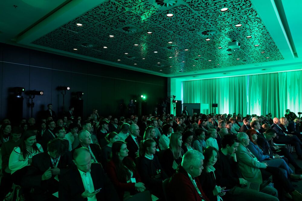 Prezes IPN na Poznańskim Kongresie Gospodarczym – 14 listopada 2024. Fot. Mikołaj Bujak (IPN)