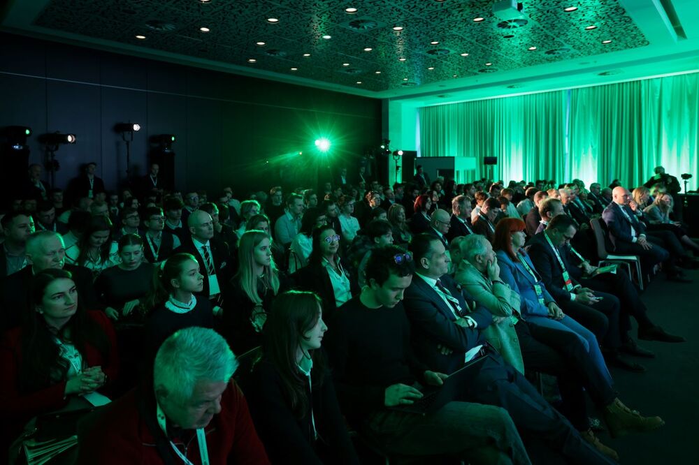 Prezes IPN na Poznańskim Kongresie Gospodarczym – 14 listopada 2024. Fot. Mikołaj Bujak (IPN)